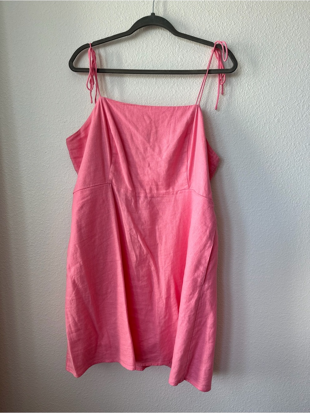 Old Navy Bright Pink Smocked Sundress